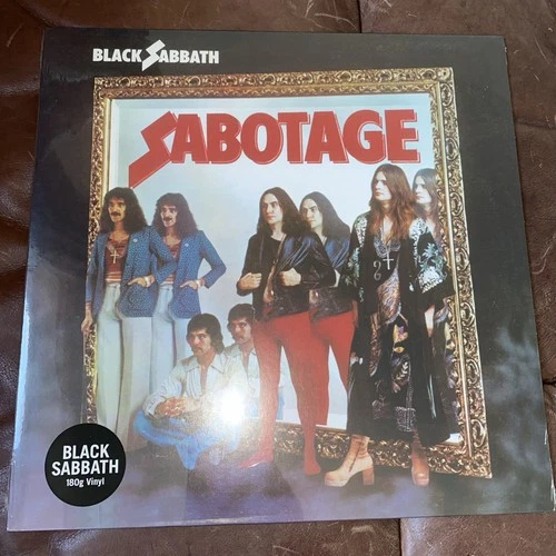 Black Sabbath Sabotage LP Album vinyl record reissue 2015 on BMG 18OGram Metal