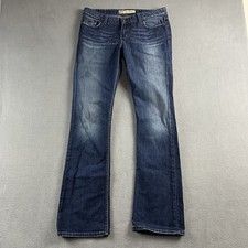 BKE Jeans Womens 30X33.5 Blue Sabrina Bootcut Stretch Western Distressed Rodeo
