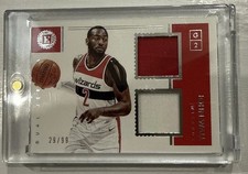 2017-18 Panini Encased - Dual Jerseys John Wall #DJ-JW /99 (MEM)