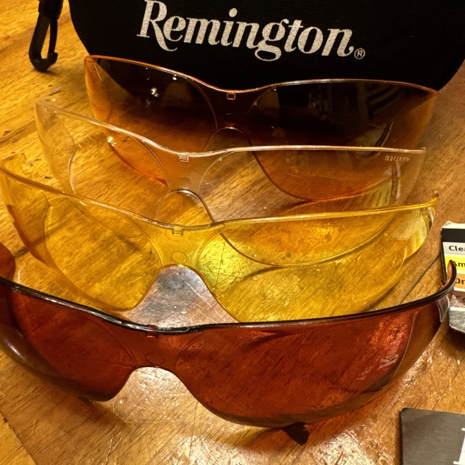 🥽Lente intercambiable Remington T-85 4 lentes ANSI protección UV vidrio de disparo Foto 2 de 4