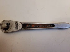 Vintage J.H. Williams & Co.  B-51 SUPERRATCHET 3/8" Drive  Ratchet 6 1/2" long