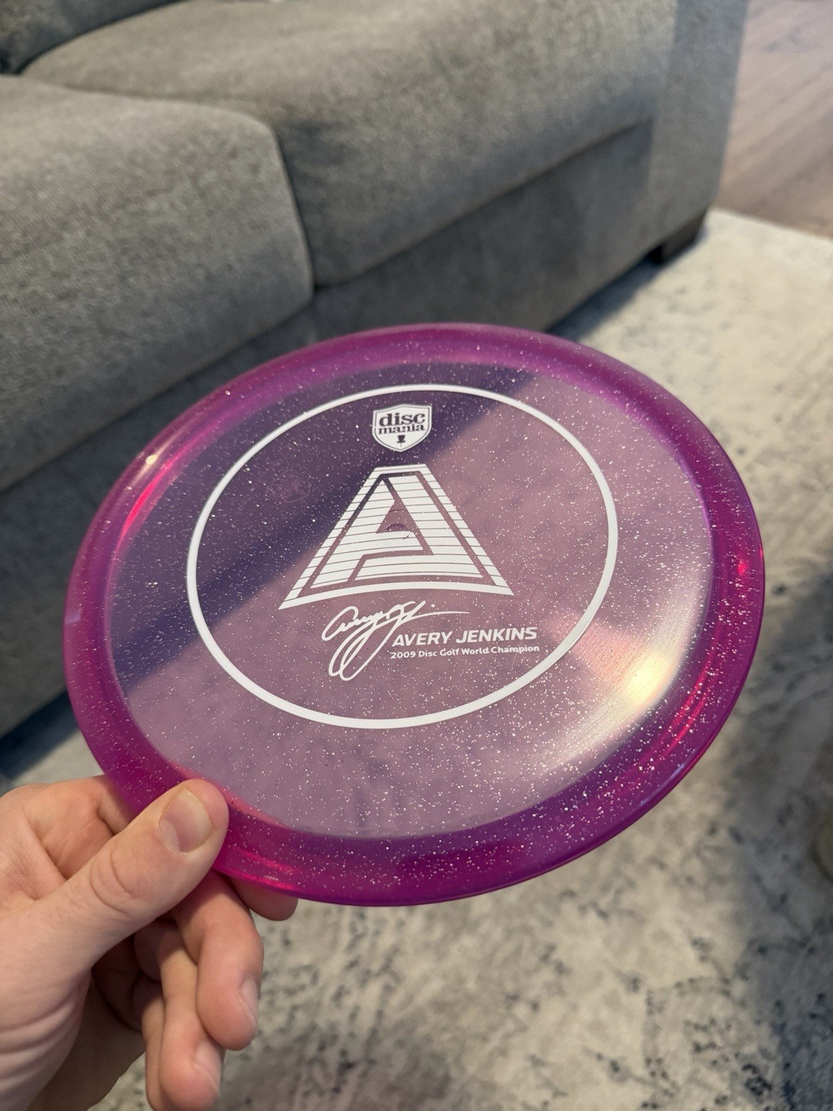 Discmania Metal Flake C-Line MD3 Flat & RARE Avery Jenkins Stamp Heavy Sparkle