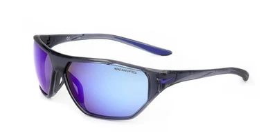 Lunettes de Soleil Nike AERO DRIFT M DQ0997 021 GREY/BLUE MIRROR 65 UNISEX - Photo 1/3