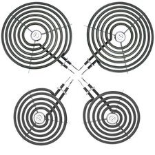 WB30M1 WB30M2 Electric Stove Burner 4PacksIncludes 2 WB30M1 6" and 2 WB30M2 8...