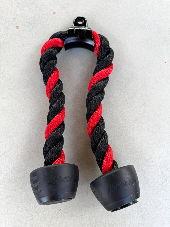 Cuerda de tríceps Harbinger 26" gimnasio fitness levantamiento de pesas entrenamiento Foto 2 de 4