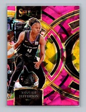 2024 Panini Select WNBA #121 Moriah Jefferson Prizms Pink Ice