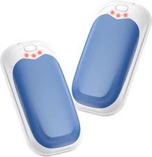 Hand Warmers Rechargeable 2 Pack, Electric Hand Warmer Reusable 3 Levels Heating