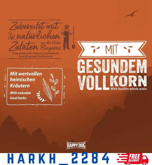 Happy Dog NaturCroq 15kg – Hundefutter Adult Trockenfutter mit Rind & Reis - Bild 4 von 4