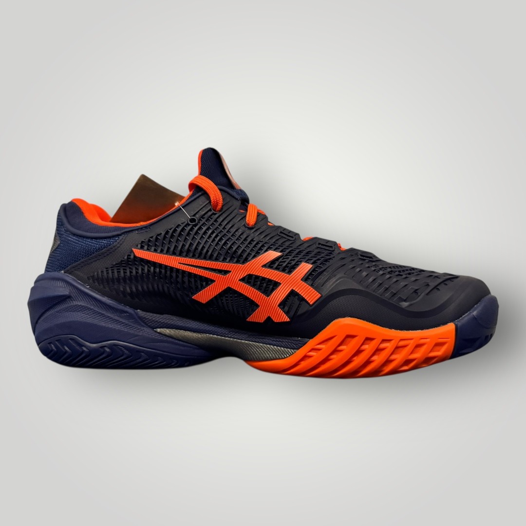 ASICS Court FF 3 Dark Blue Orange Expanse Koi Men Tennis Shoes
