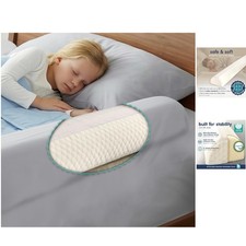 Certified Safe Toddler Bed Rail Bumper  Soft Foam Guard for Active Sleepers
