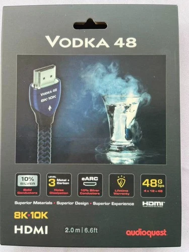 Vodka 48 Cable HDMI Newest Version , 8K -10K  HD  Video Cable   2m