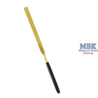 MINESHIMA MNS-I200A Titan Coating Diamond File Flat I200A (Feile)