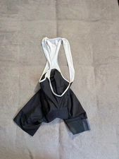 Ornot Cycling Bib Shorts - Men's X-Small Black / White USA Made Padded