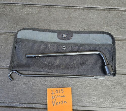 2015 Nissan Versa Spare Tire Jack Tool Kit with Lug Wrench & Handle
