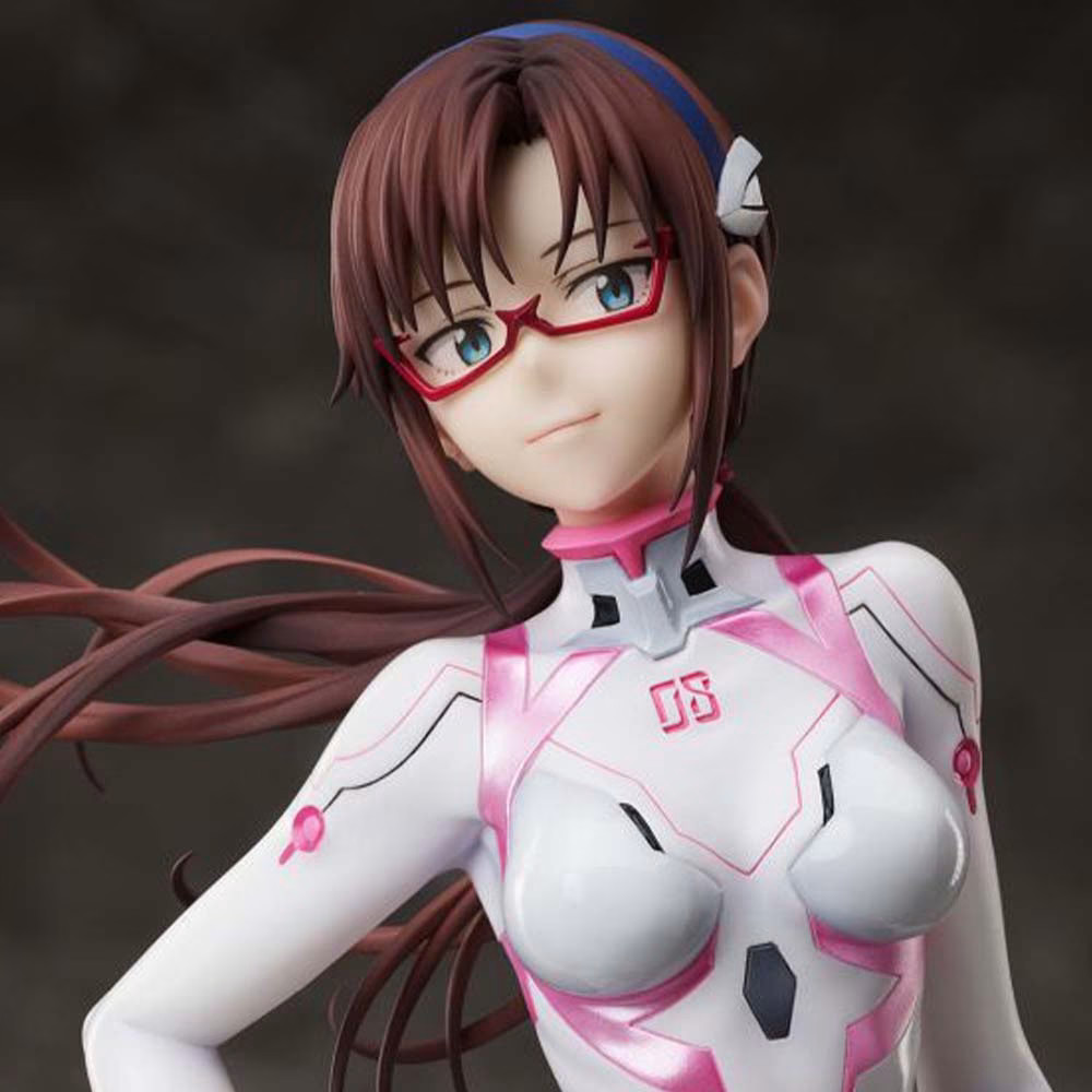 Evangelion 3.0+1.0 statuette collector de Mari Makinami avec détails sculptés