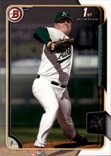 2015 Bowman Draft #53 Kevin Duchene Oakland Athletics