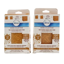 2PACK Febreze Scented Shade Refills Asian Woods, 2 Scented Shades Each (4 Total)
