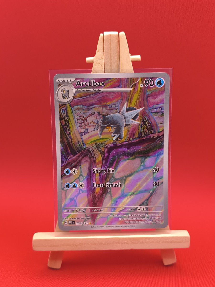 Arctibax 209/193 Paldea Evolved Illustration Rare Holo Pokemon