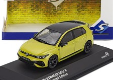 2022 VW VOLKSWAGEN Golf VIII R Metallic Yellow - 1/43 by SOLIDO S4311804