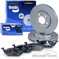 Bendix Bremsscheiben +BelÄGe Vorne FÜR Audi A1 Seat Ibiza Skoda Fabia VW Polo 5