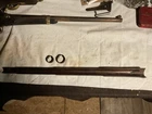 Reproduction  Civil War Sharps Rifle Forearm With Two Original Barrel Bands