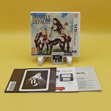 Bravely Default Nintendo 3DS Copertina FR Multilingua con ITALIANO • COMPLETO