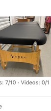 BestMassage Sierra massage Folding Massage Table with Carry Case - Black