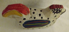 Guatemala Folk Art Rooster Handpainted Wood Hand-Carved Sitting 11-inch — photo 2
