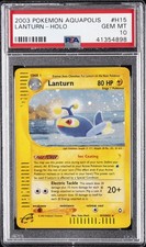2003 POKEMON AQUAPOLIS #H15 LANTURN-HOLO PSA 10 on eBay