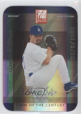2002 Donruss Elite Turn of the Century Die-Cut 70/75 Shane Nance Rookie RC 0f6