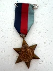 BRITISH 1939-1945 George VI STAR CAMPAIGN MEDAL WW2 with Ribbon