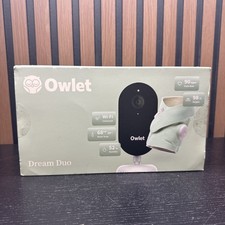 Owlet Dream Duo Gen 3 Smart Baby Monitor with Sock 2K HD Camera Mint 1236
