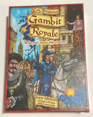 2018 Rio Grande Games Gambit Royale Who Will Wear the Crown? - Factory Sealed