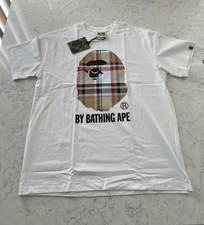 BAPE By Bathing Ape Tee Size XL White Brand New with Tags Fast Shipping