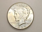 1935 $1 PEACE SILVER ONE DOLLAR GEM BU