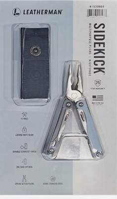 Leatherman Sidekick Multitool light Blue  With Sheath