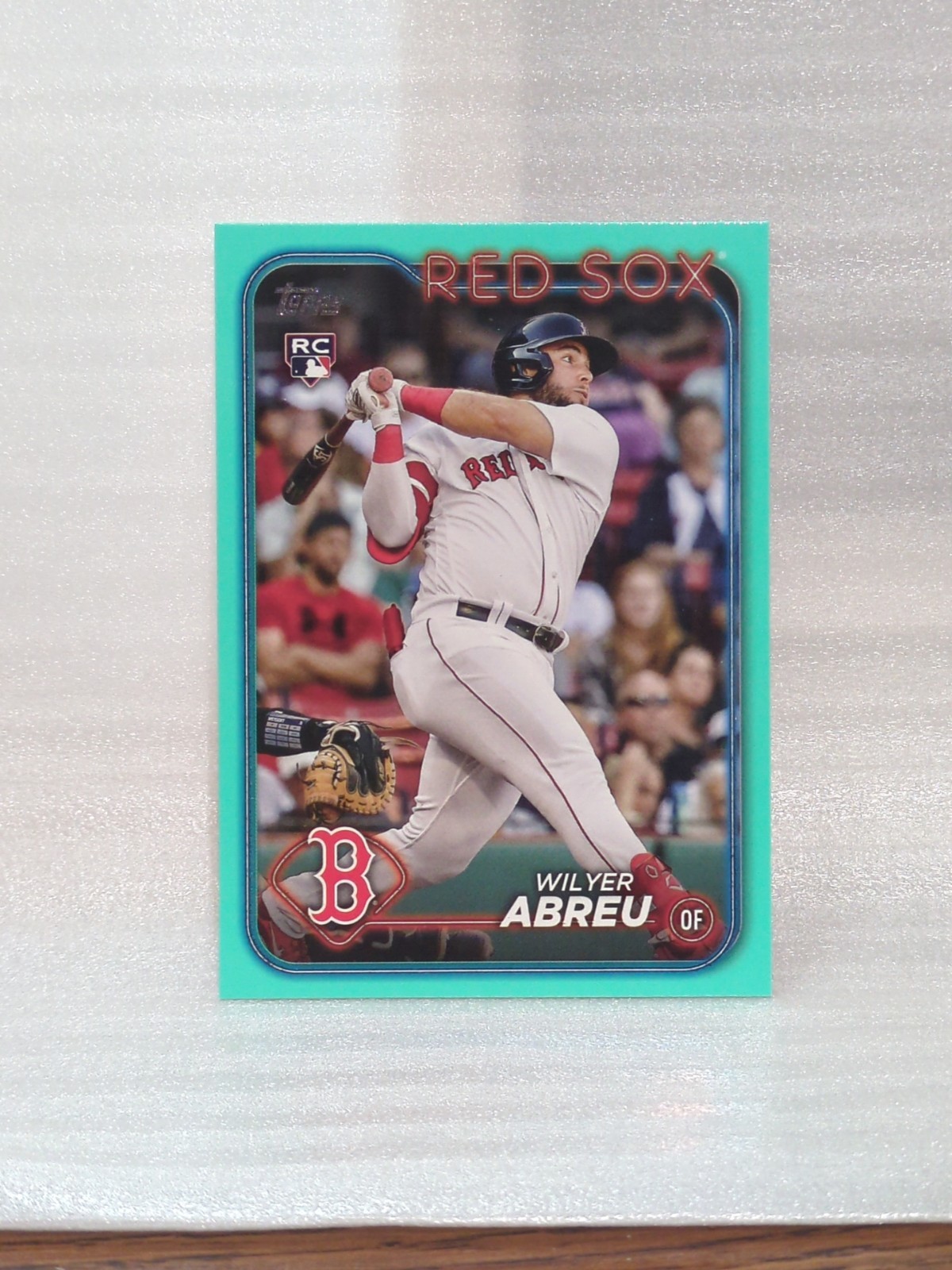 2024 Topps Series 2 - Wilyer Abreu #672 Aqua (RC)