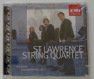 Streichquartett 1 und 3 St.Lawrence String Quartett und Robert Schumann: