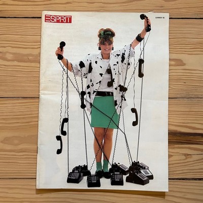 ESPRIT (De Corp) Spring 1985 Fashion Catalog LookBook Printed USA Pullout Form