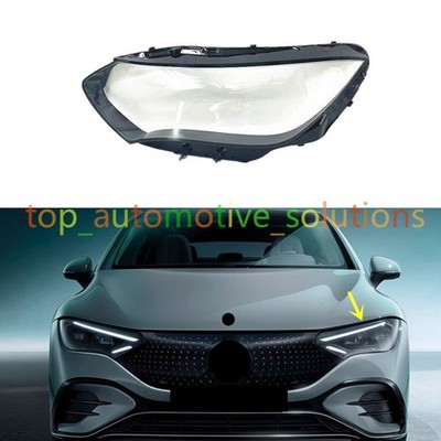 For Mercedse-Bens EQE W295 2022-2025 Left Side Headlight Lens Clear Shell 