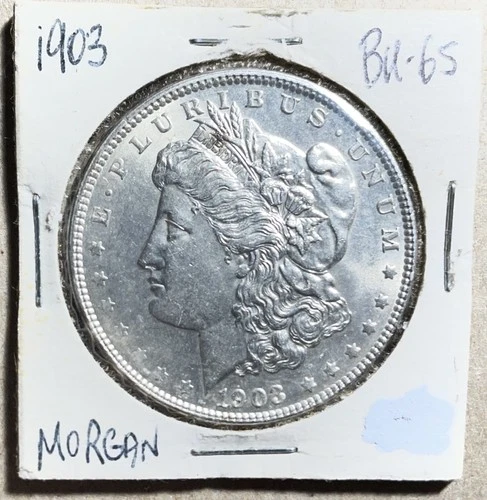 1903 MORGAN DOLLAR AU