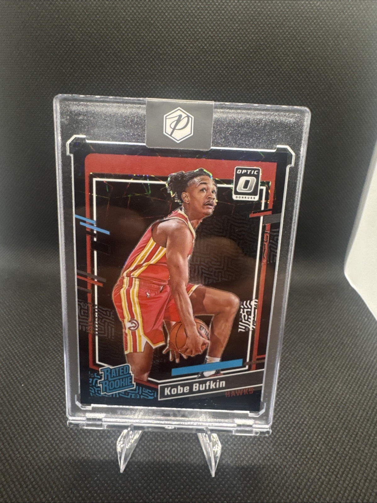 2023-24 Donruss Optic Kobe Bufkin #220 - Black Velocity Prizm Rated Rookie #/39