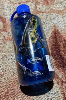 Palace Frogger Nalgene Bottle Blue Green Brand New | eBay