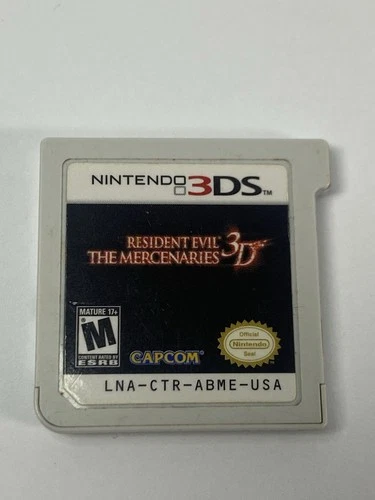 Nintendo 3DS Game, Resident Evil The Mercenaries 3D Tested And Working Cart Only
