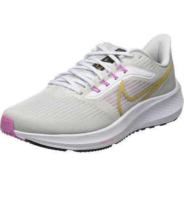 Nike Air Zoom Pegasus 39 Women's Shoes White Gold Pure Platinum DH4072 104