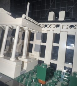 LEGO ARCHITECTURE: The White House (21006) RETIRED Incomplete With Instructions