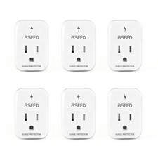 1620 Joules Single Outlet Surge Protector, 1800W Mini Surge Protector for Ref...