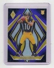 2024 Phoenix Roman Wilson RC Purple Rookie #235 Steelers