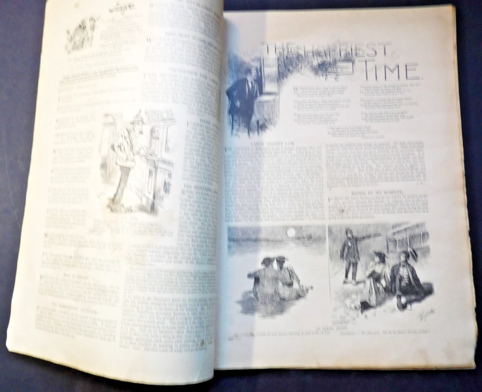 Judge, New York, July 30, 1892–Vol. 23, No. 563, Political Satire, Magazine. - Image 2 of 4