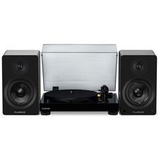 Fluance RT80 Vinyl Turntable and Ai61 Powered 6.5" Stereo Bookshelf Speakers